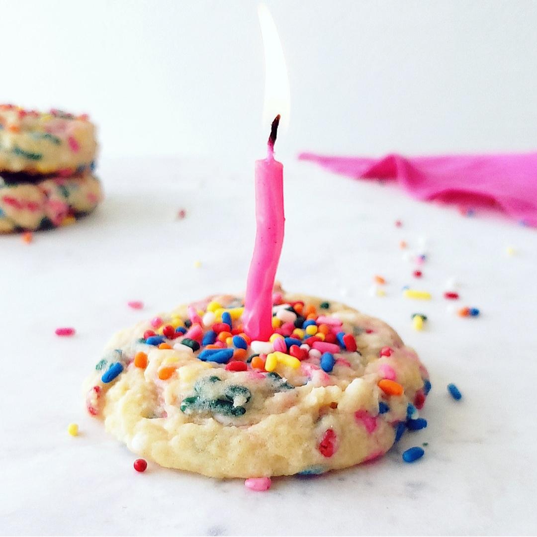 Funfetti Cookies - Whisking Wolf