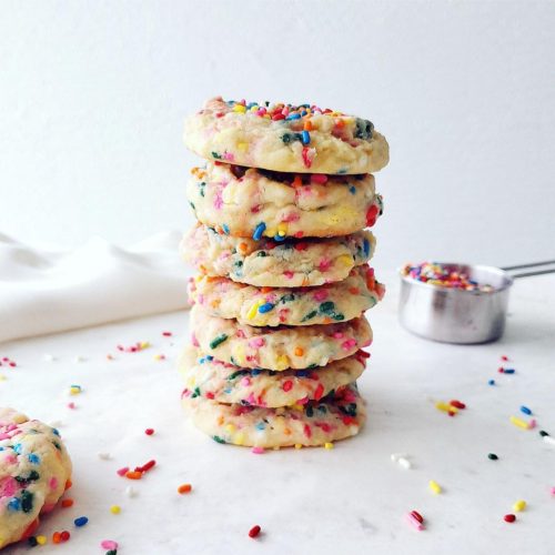 Funfetti Cookies - Whisking Wolf